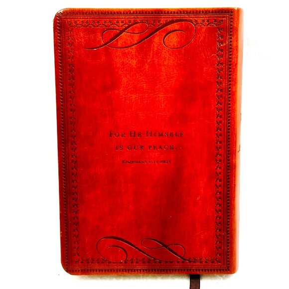 Sarah Young "Jesus Calling" Devotional Book Leather Look Cover - Picture 4 of 6